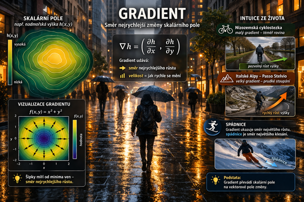 Zapomeňte na e-shopy: Python umí modelovat realitu (2. díl) – co je gradient?